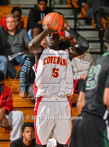 Thumbnail 1 in Covenant Christian Academy vs Montrose Christian (Hilton Invitational) photogallery.