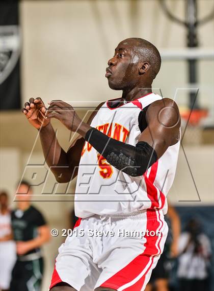 Thumbnail 2 in Covenant Christian Academy vs Montrose Christian (Hilton Invitational) photogallery.