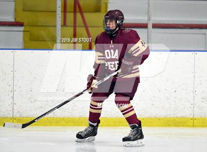 Thumbnail 3 in Iona Prep vs. Notre Dame-West Haven (Carrano Cup Quarterfinal) photogallery.