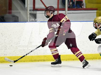 Thumbnail 3 in Iona Prep vs. Notre Dame-West Haven (Carrano Cup Quarterfinal) photogallery.