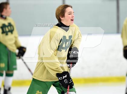 Thumbnail 1 in Iona Prep vs. Notre Dame-West Haven (Carrano Cup Quarterfinal) photogallery.