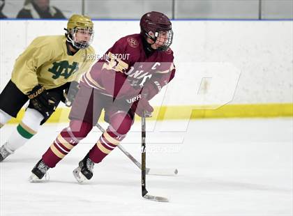 Thumbnail 3 in Iona Prep vs. Notre Dame-West Haven (Carrano Cup Quarterfinal) photogallery.