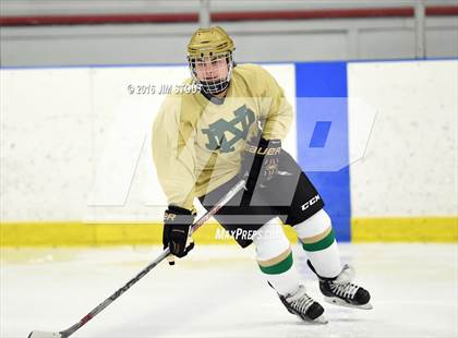 Thumbnail 3 in Iona Prep vs. Notre Dame-West Haven (Carrano Cup Quarterfinal) photogallery.