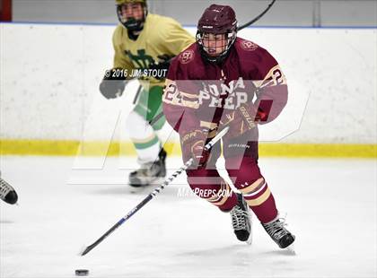 Thumbnail 2 in Iona Prep vs. Notre Dame-West Haven (Carrano Cup Quarterfinal) photogallery.