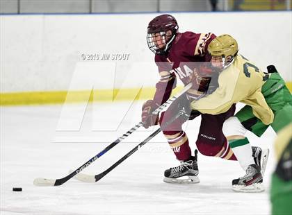 Thumbnail 1 in Iona Prep vs. Notre Dame-West Haven (Carrano Cup Quarterfinal) photogallery.