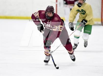 Thumbnail 2 in Iona Prep vs. Notre Dame-West Haven (Carrano Cup Quarterfinal) photogallery.