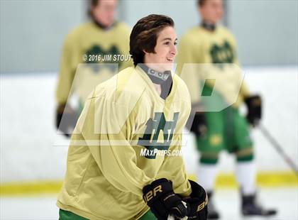 Thumbnail 1 in Iona Prep vs. Notre Dame-West Haven (Carrano Cup Quarterfinal) photogallery.