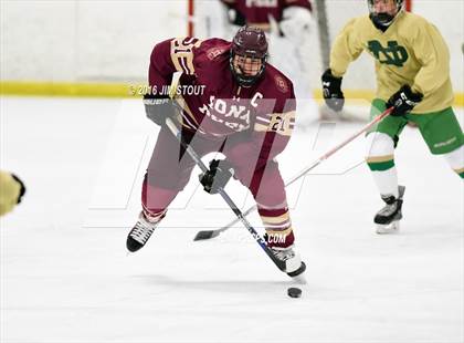 Thumbnail 1 in Iona Prep vs. Notre Dame-West Haven (Carrano Cup Quarterfinal) photogallery.