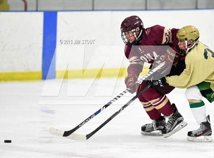 Thumbnail 2 in Iona Prep vs. Notre Dame-West Haven (Carrano Cup Quarterfinal) photogallery.