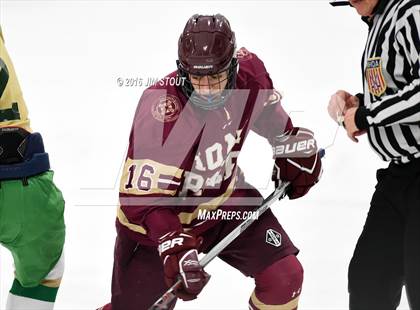 Thumbnail 1 in Iona Prep vs. Notre Dame-West Haven (Carrano Cup Quarterfinal) photogallery.