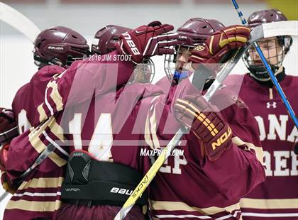 Thumbnail 2 in Iona Prep vs. Notre Dame-West Haven (Carrano Cup Quarterfinal) photogallery.