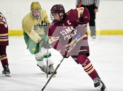 Thumbnail 1 in Iona Prep vs. Notre Dame-West Haven (Carrano Cup Quarterfinal) photogallery.