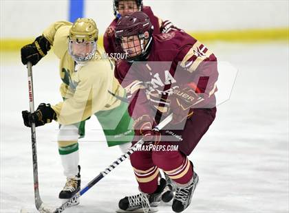 Thumbnail 3 in Iona Prep vs. Notre Dame-West Haven (Carrano Cup Quarterfinal) photogallery.
