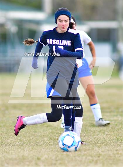 Thumbnail 1 in A.J. Ellender @ Ursuline Academy (Scrimmage) photogallery.