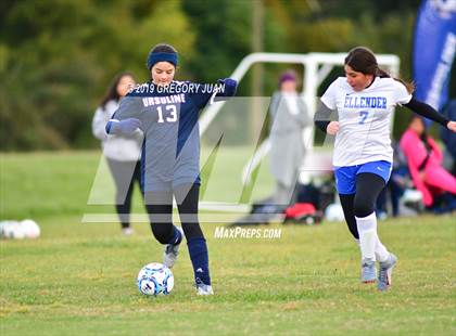 Thumbnail 2 in A.J. Ellender @ Ursuline Academy (Scrimmage) photogallery.