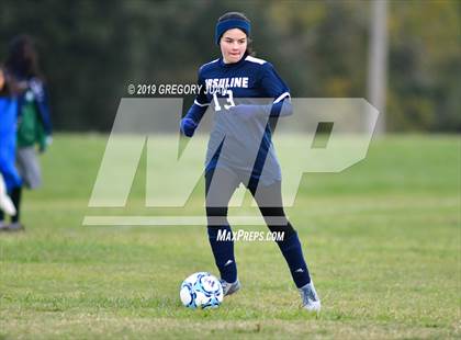 Thumbnail 1 in A.J. Ellender @ Ursuline Academy (Scrimmage) photogallery.