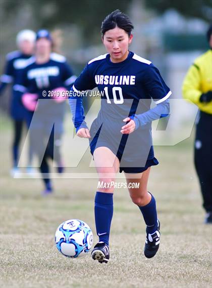 Thumbnail 1 in A.J. Ellender @ Ursuline Academy (Scrimmage) photogallery.