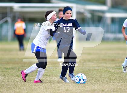 Thumbnail 3 in A.J. Ellender @ Ursuline Academy (Scrimmage) photogallery.