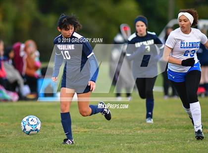 Thumbnail 3 in A.J. Ellender @ Ursuline Academy (Scrimmage) photogallery.