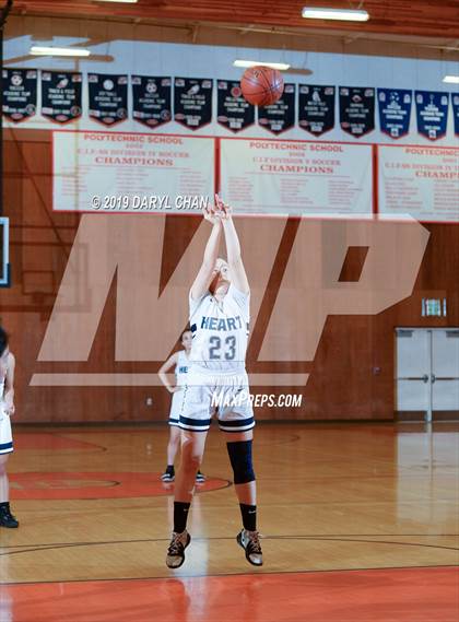 Thumbnail 3 in Immaculate Heart vs Flintridge Sacred Heart (Poly Tournament) photogallery.