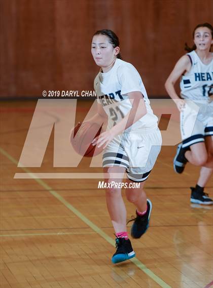 Thumbnail 3 in Immaculate Heart vs Flintridge Sacred Heart (Poly Tournament) photogallery.