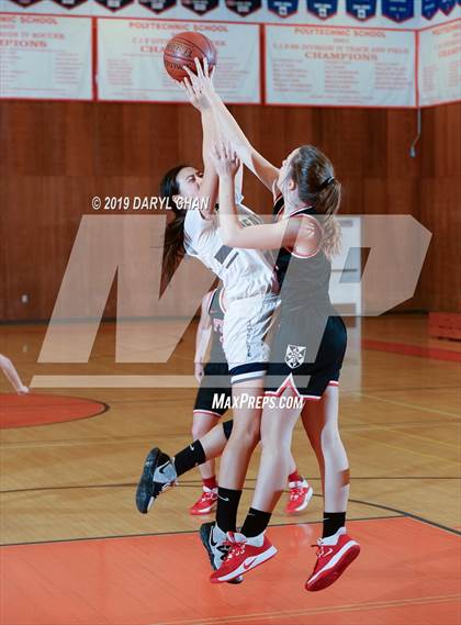 Thumbnail 3 in Immaculate Heart vs Flintridge Sacred Heart (Poly Tournament) photogallery.