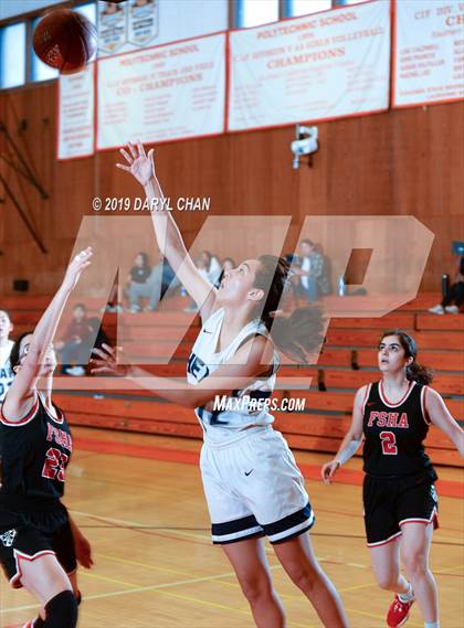 Thumbnail 3 in Immaculate Heart vs Flintridge Sacred Heart (Poly Tournament) photogallery.