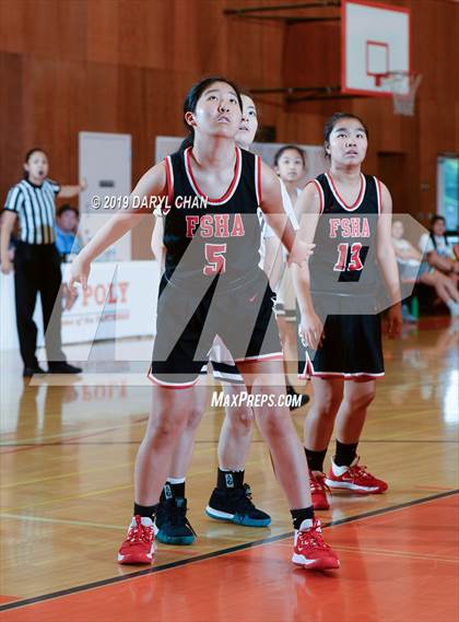 Thumbnail 2 in Immaculate Heart vs Flintridge Sacred Heart (Poly Tournament) photogallery.