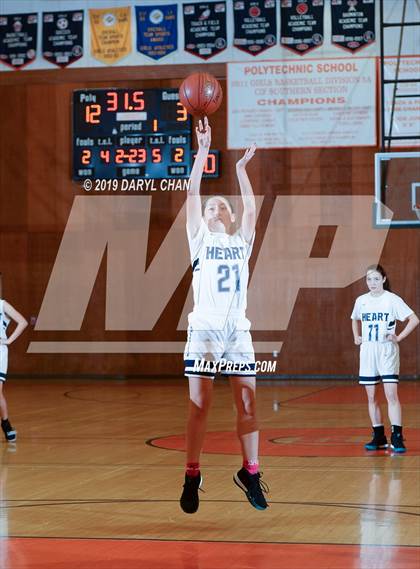 Thumbnail 2 in Immaculate Heart vs Flintridge Sacred Heart (Poly Tournament) photogallery.