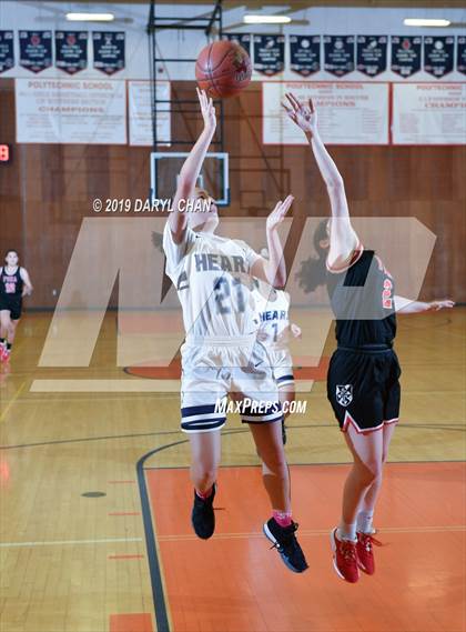 Thumbnail 3 in Immaculate Heart vs Flintridge Sacred Heart (Poly Tournament) photogallery.
