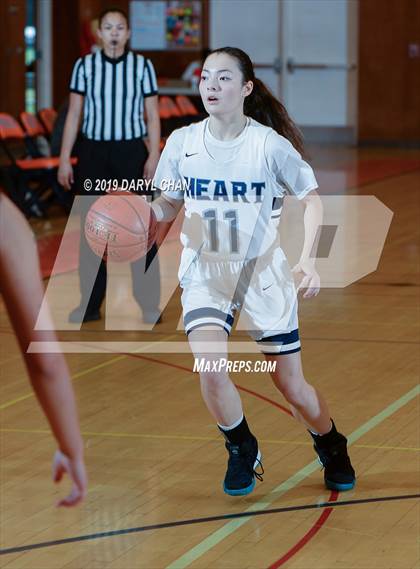 Thumbnail 2 in Immaculate Heart vs Flintridge Sacred Heart (Poly Tournament) photogallery.