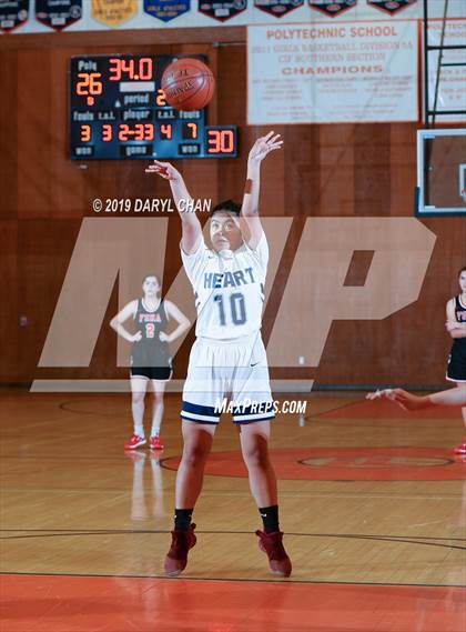 Thumbnail 2 in Immaculate Heart vs Flintridge Sacred Heart (Poly Tournament) photogallery.