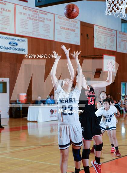 Thumbnail 3 in Immaculate Heart vs Flintridge Sacred Heart (Poly Tournament) photogallery.