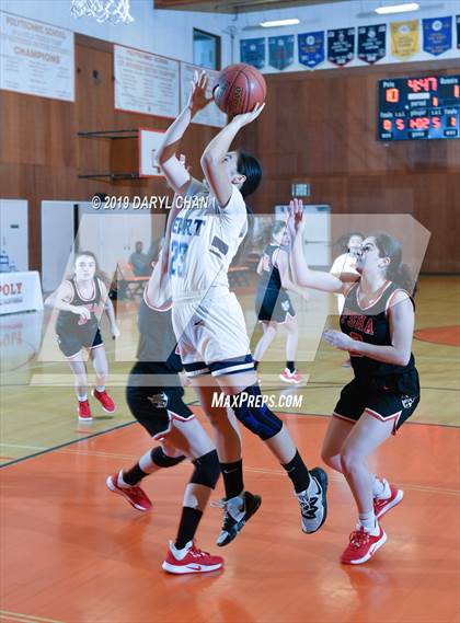 Thumbnail 3 in Immaculate Heart vs Flintridge Sacred Heart (Poly Tournament) photogallery.