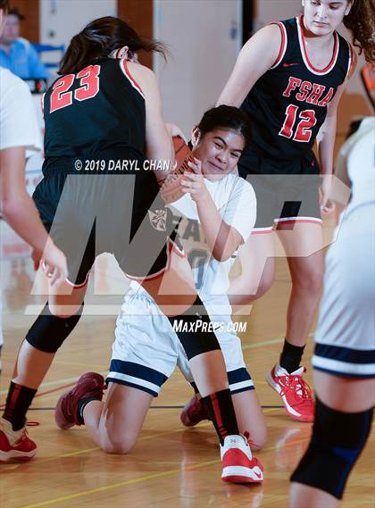 Thumbnail 3 in Immaculate Heart vs Flintridge Sacred Heart (Poly Tournament) photogallery.