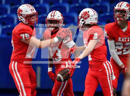 Thumbnail 3 in Katy vs. Vandegrift (UIL 6A D2 Semifinal) photogallery.