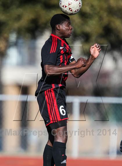 Thumbnail 3 in South Grand Prairie vs. MacArthur (Martin Invitational Soccer Tournament) photogallery.