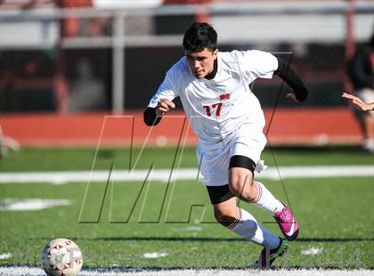 Thumbnail 3 in South Grand Prairie vs. MacArthur (Martin Invitational Soccer Tournament) photogallery.