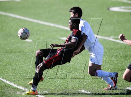 Thumbnail 2 in South Grand Prairie vs. MacArthur (Martin Invitational Soccer Tournament) photogallery.