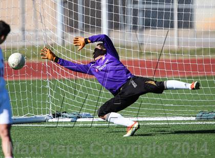 Thumbnail 2 in South Grand Prairie vs. MacArthur (Martin Invitational Soccer Tournament) photogallery.