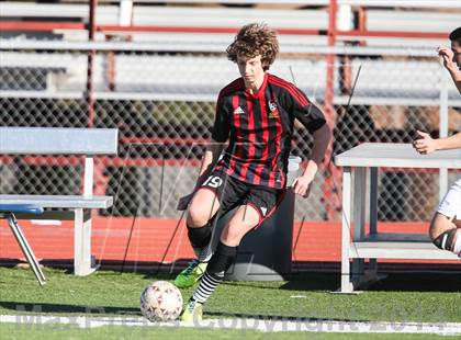 Thumbnail 1 in South Grand Prairie vs. MacArthur (Martin Invitational Soccer Tournament) photogallery.