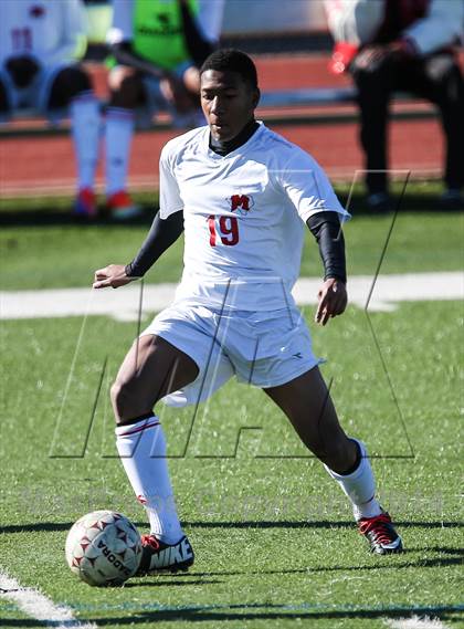 Thumbnail 1 in South Grand Prairie vs. MacArthur (Martin Invitational Soccer Tournament) photogallery.