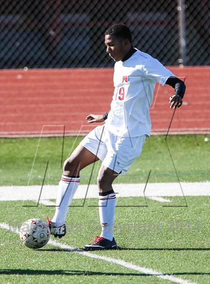 Thumbnail 1 in South Grand Prairie vs. MacArthur (Martin Invitational Soccer Tournament) photogallery.