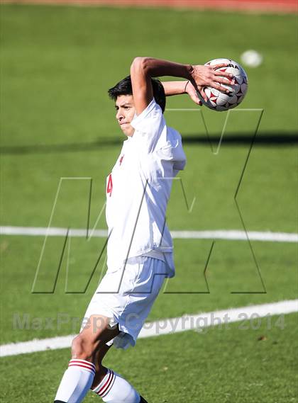 Thumbnail 1 in South Grand Prairie vs. MacArthur (Martin Invitational Soccer Tournament) photogallery.