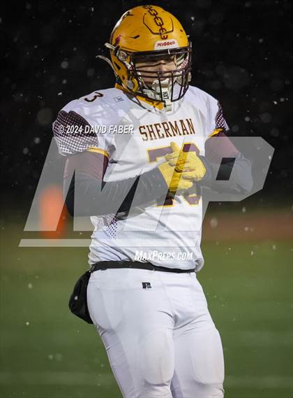 Thumbnail 2 in Sherman @ Wahama (WVSSAC Class A Quarterfinal) photogallery.