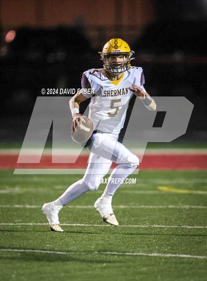 Thumbnail 2 in Sherman @ Wahama (WVSSAC Class A Quarterfinal) photogallery.