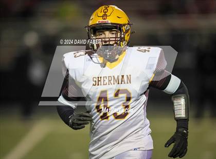 Thumbnail 2 in Sherman @ Wahama (WVSSAC Class A Quarterfinal) photogallery.