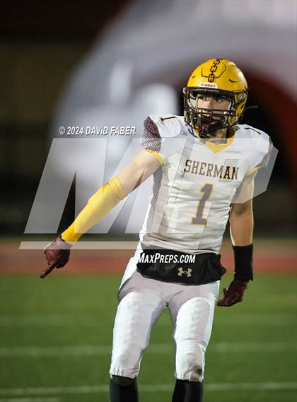 Thumbnail 1 in Sherman @ Wahama (WVSSAC Class A Quarterfinal) photogallery.