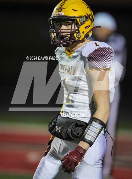 Thumbnail 2 in Sherman @ Wahama (WVSSAC Class A Quarterfinal) photogallery.