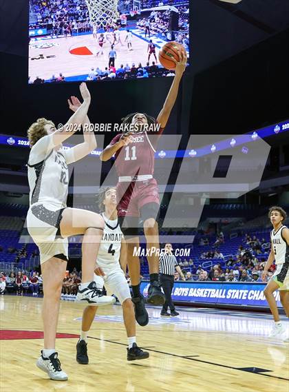 Thumbnail 2 in Randall vs. Silsbee (UIL 4A Basketball Semifinal) photogallery.